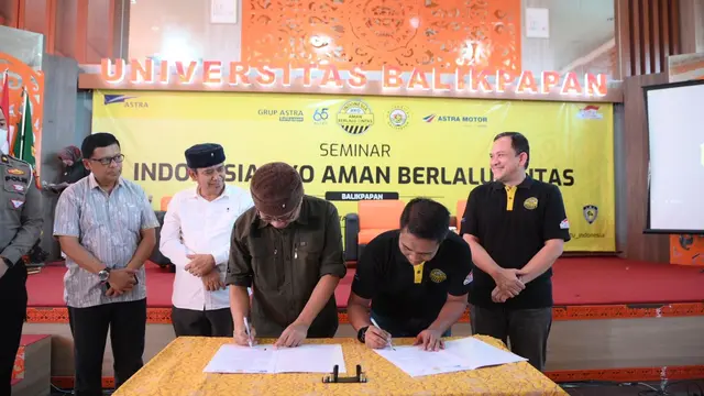 Penandatanganan MoU Kerja Sama Program Magang antara Astra Internasional dan Uniba
