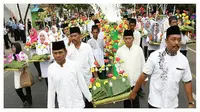 Rayakan Maulid Nabi, Masyarakat Banyuwangi Arak Ribuan Telur 