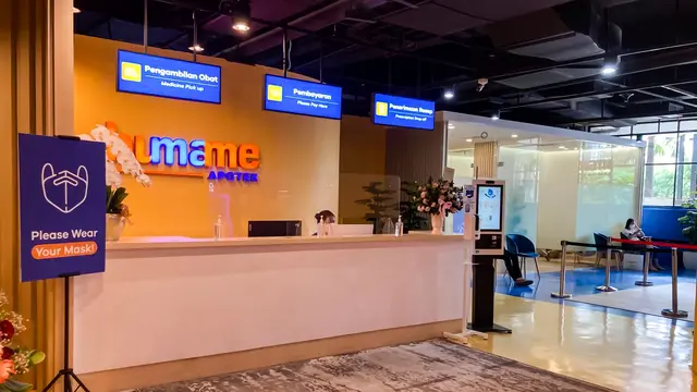 Bumame Farmasi meluncurkan unit bisnis baru yaitu Bumame Apotek. Apotek ini berbasis teknologi yang dilengkapi dengan inovasi Digital Kiosk. (Dok Bumame)