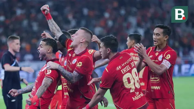 Foto: Persija Pesta Gol Atas Bhayangkara FC di BRI Super League
