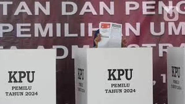 Iustrasi pemungutan suara Pemilu 2024 (Istimewa)