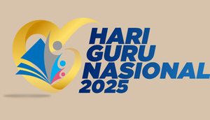 Logo Hari Guru Nasional 2025