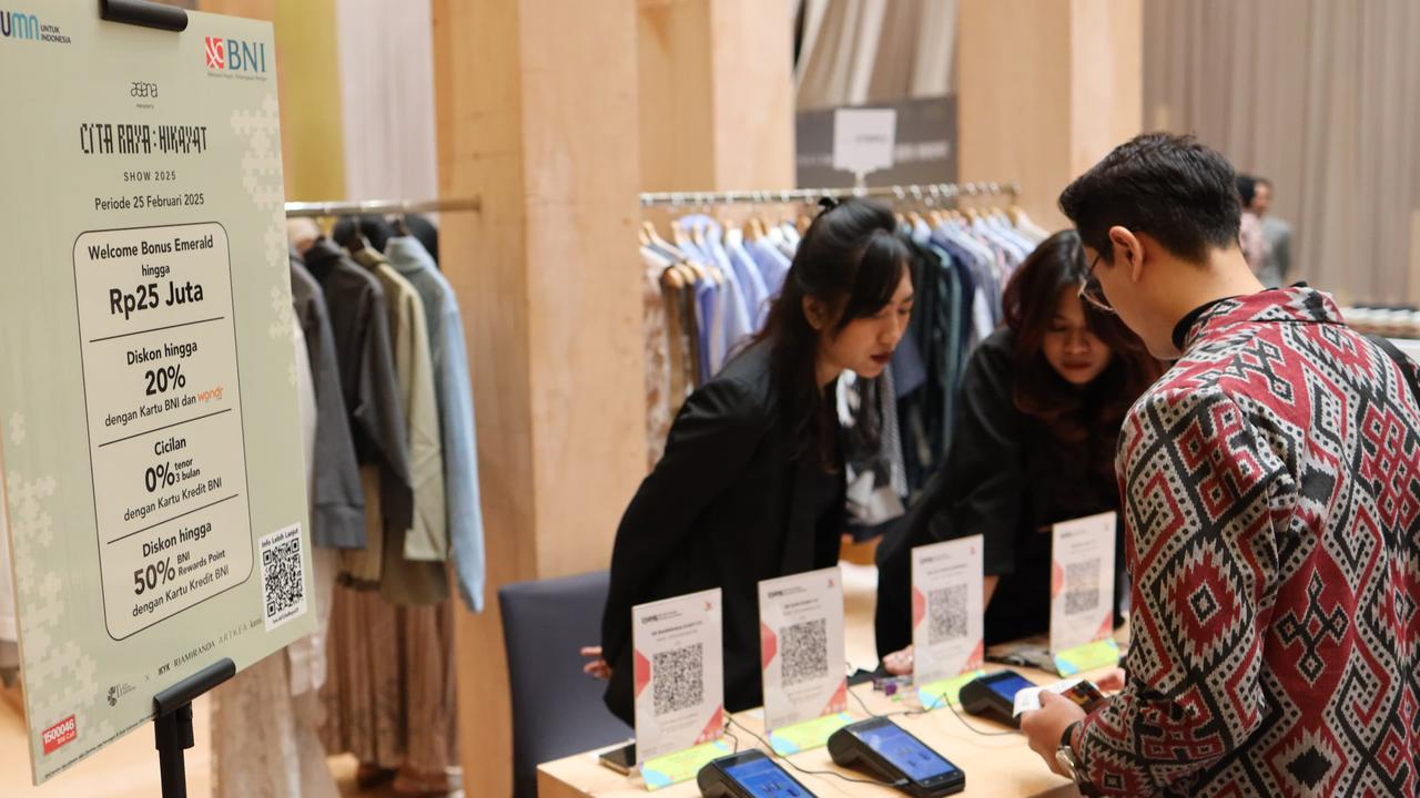 BNI Sebar Diskon di Peragaan Busana Cita Raya HIKAYAT, Ada Bonus Rp25 Juta dan Cashback Rp250.000