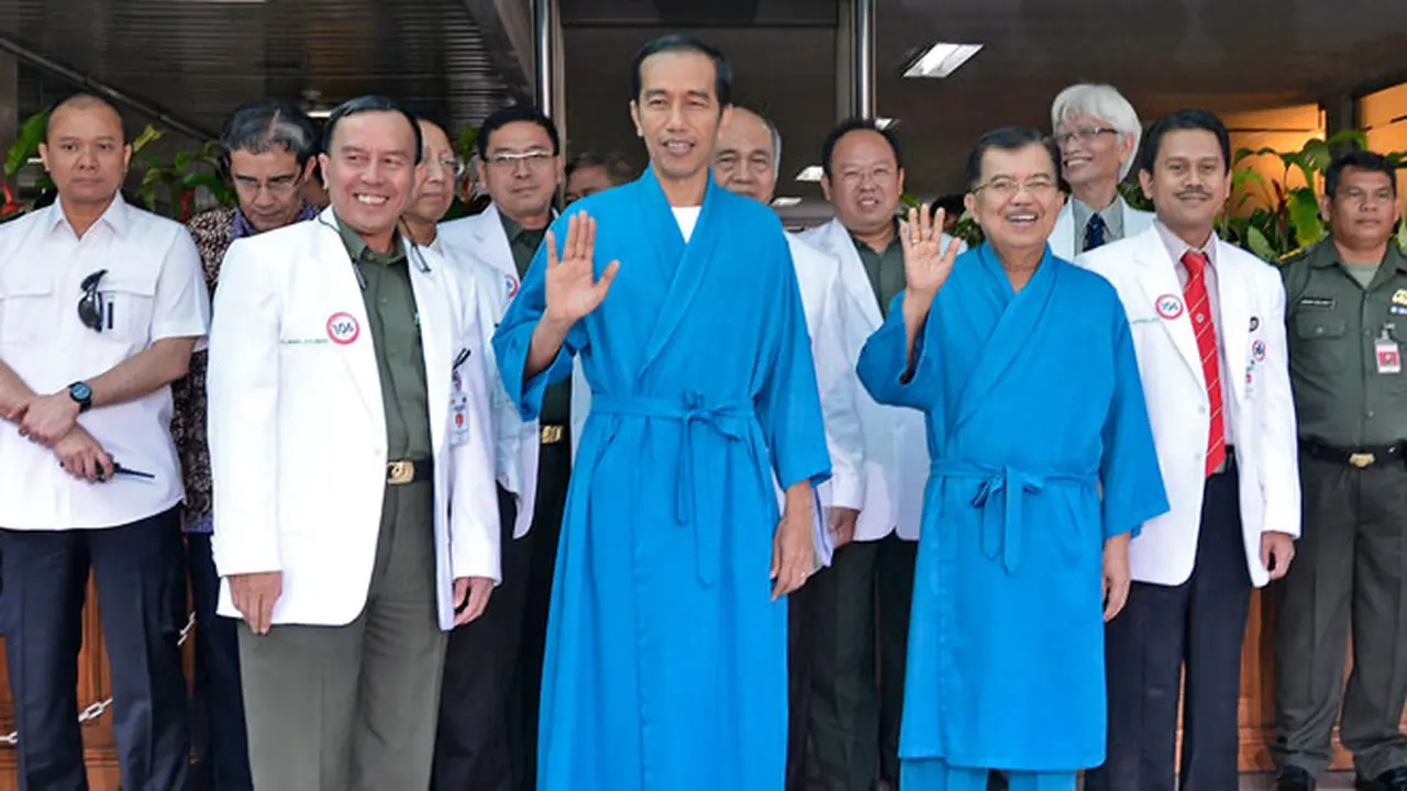 Jokowi-JK Jalani Tes Kesehatan