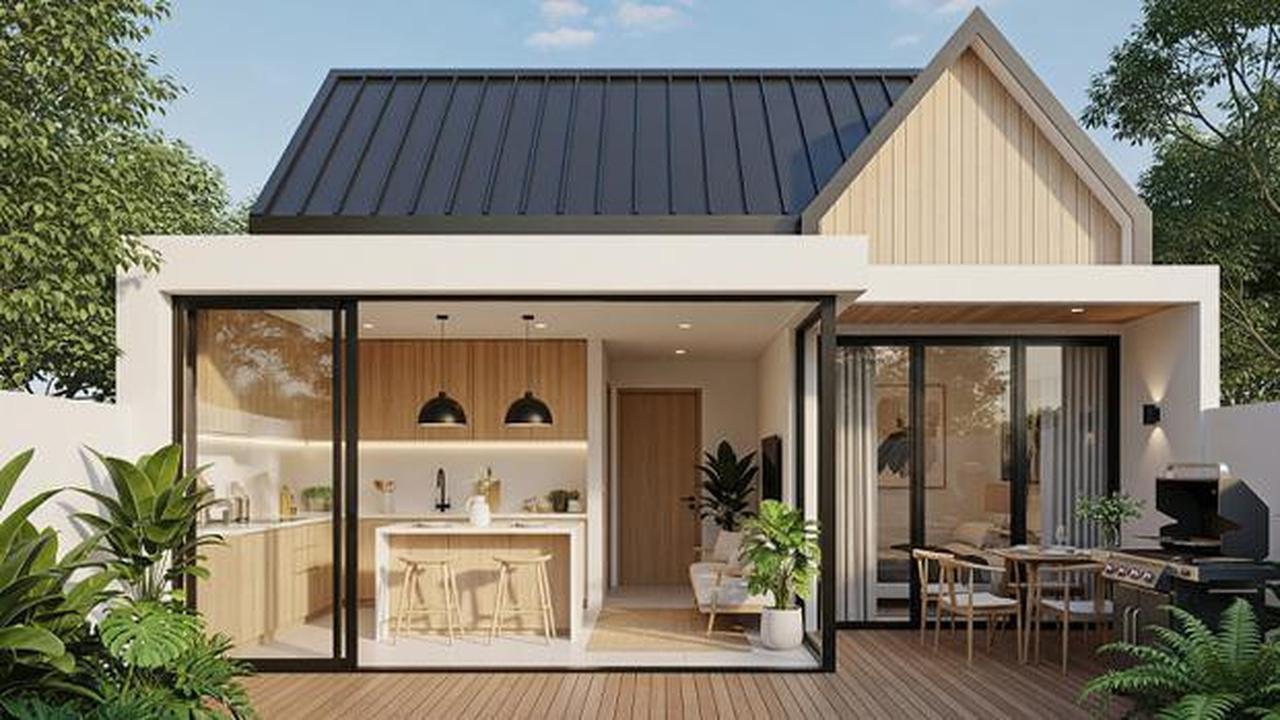 7 Model Rumah Mini Tapi Punya Dapur Terbuka dan Teras Belakang yang Cocok Buat BBQ