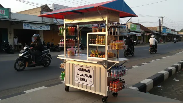 Gerobak Lipat Portabel