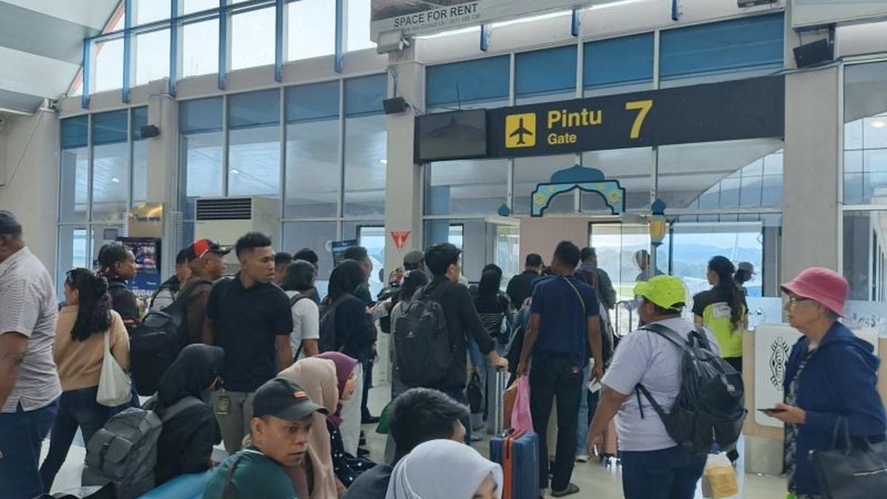 Arus Mudik Lebaran Bandara Sentani H-3: Penumpang Capai 26 Ribu Orang, Trafik Naik Signifikan