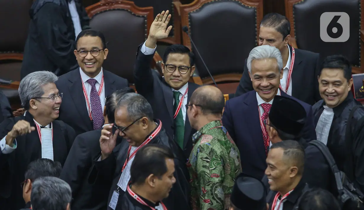 Sebelumnya, Anies menyatakan akan menghormati putusan MK. Ia berharap putusan MK bisa menyelamatkan demokrasi Indonesia. (Liputan6.com/Angga Yuniar)
