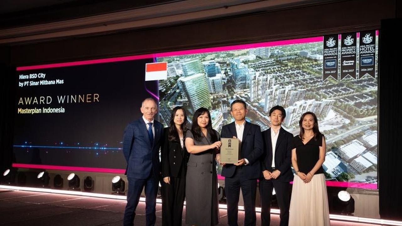 Hiera BSD City Raih Penghargaan Bergengsi Asia Pacific Property Awards 2026-2027