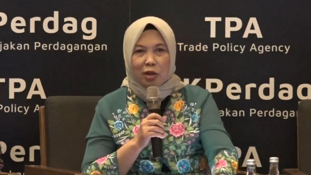 Direktur Jenderal Pengembangan Ekspor Nasional Kemendag, Fajarini Puntodewi,