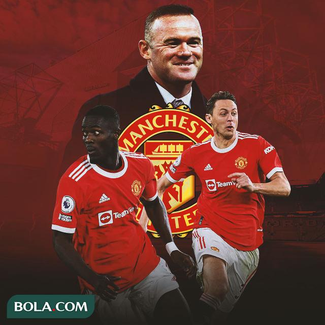 Manchester United - Eric Bailly, Wayne Rooney, Nemanja Matic