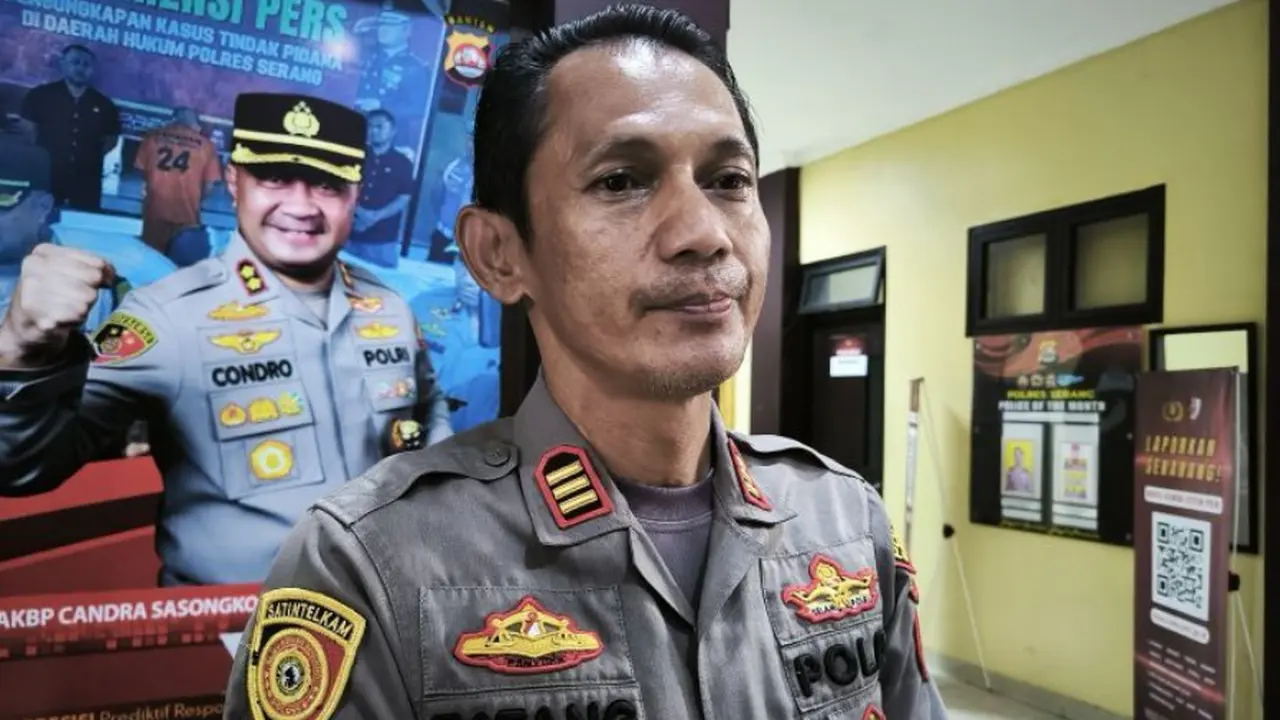 Kapolsek Cikande Polres Serang Banten AKP Tatang