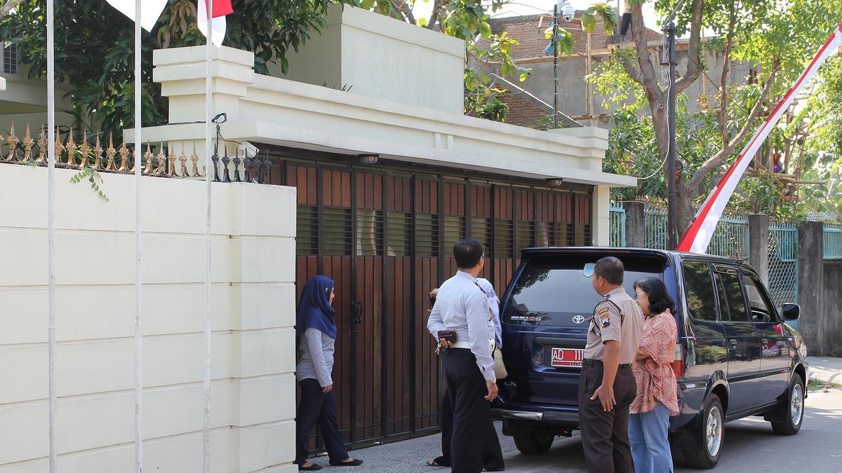Pembacaan Putusan Pilpres Rumah Jokowi Di Solo Dijaga Polisi Indonesia Baru 9289