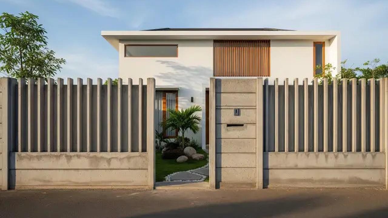 7 Desain Pagar Anti Debu Jalan Raya yang Estetik dan Fungsional, Rumah Tetap Sejuk dan Bersih