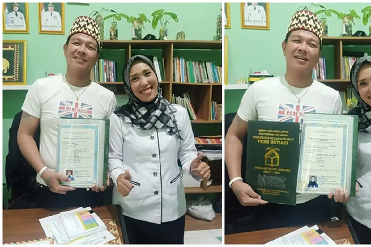 6 Momen Andika Mahesa Kangen Band Dapat Ijazah Paket C Setara SMA