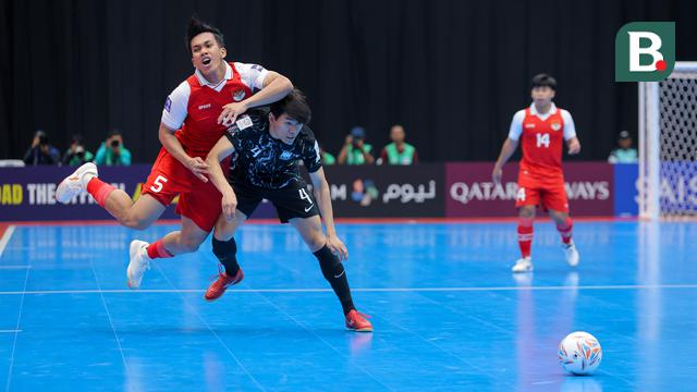 Foto: Ditonton Shin Tae-yong, Timnas Futsal Indonesia Bantai Korea Selatan di Grup A Piala Asia 2026