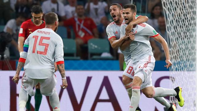 Ronaldo Hattrick, Portugal dan Spanyol Bermain Imbang 3-3