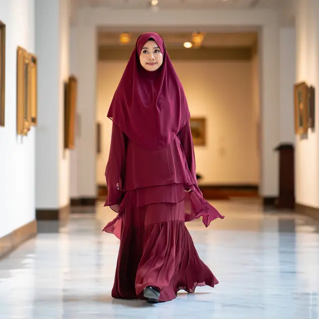 Gamis Set Hijab Syar'i Terbaru 2025