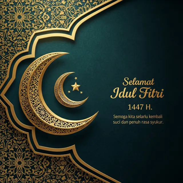 Gambar Ucapan Idul Fitri 2026