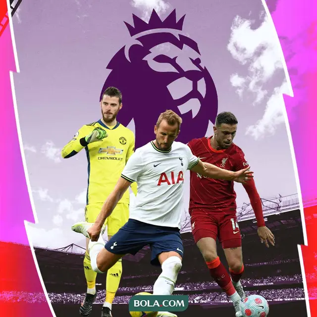 Premier League - David De Gea, Harry Kane, Jordan Henderson