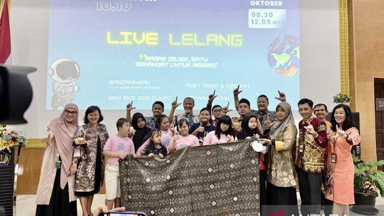 Tahukah Anda? Kemenkeu Gelar Lelang Sasirangan Sindrom Down, Wujudkan Kesetaraan Hak Lewat Karya Istimewa