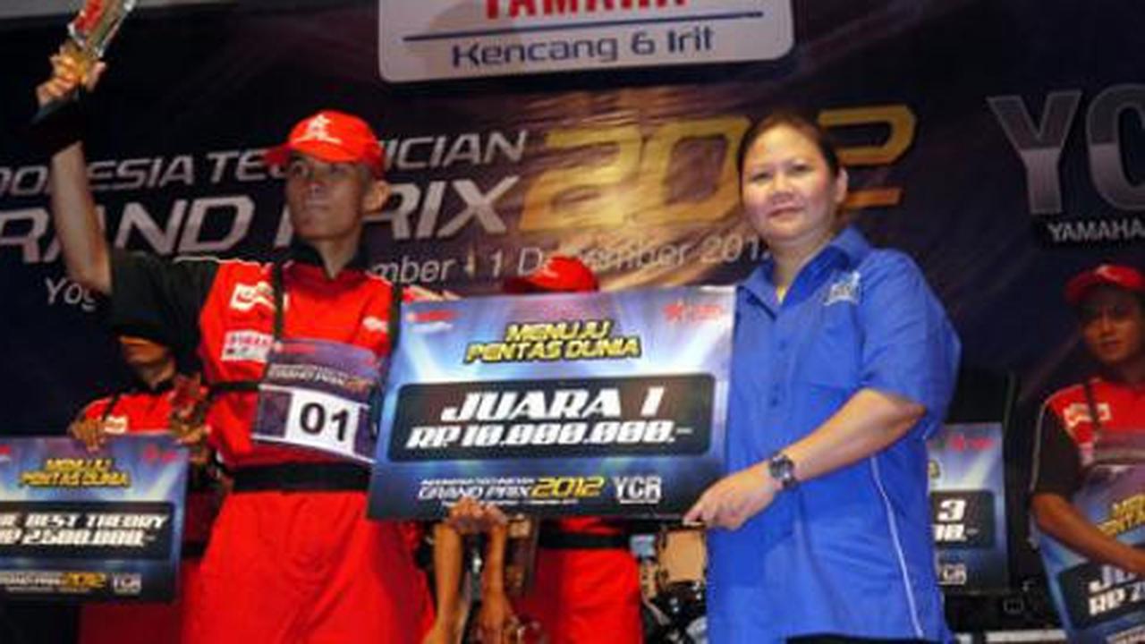 Irvan Kurniadi jawara Yamaha ITGP 2012