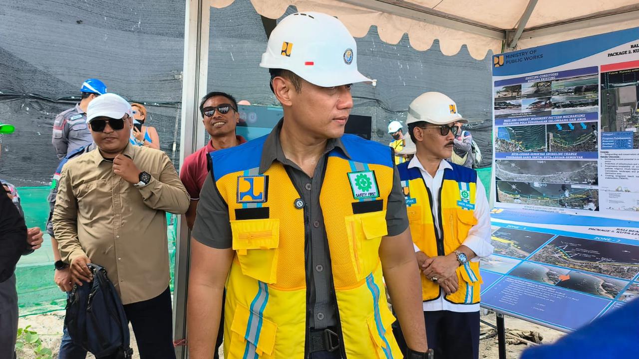 Pantai Kuta Terancam! AHY Ungkap 5,3 Km Area Pesisir Tergerus Abrasi