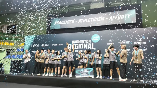 Campus League 2026: BINUS Jakarta Juara Badminton Regional Bandung, Siap Tantang Juara Semarang