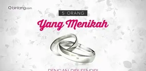 5 Orang Ini Menikah dengan Diri Sendiri