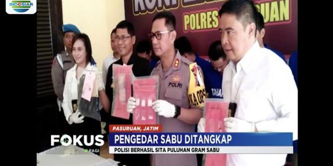Polisi Tangkap 6 Pengedar Sabu di Pasuruan