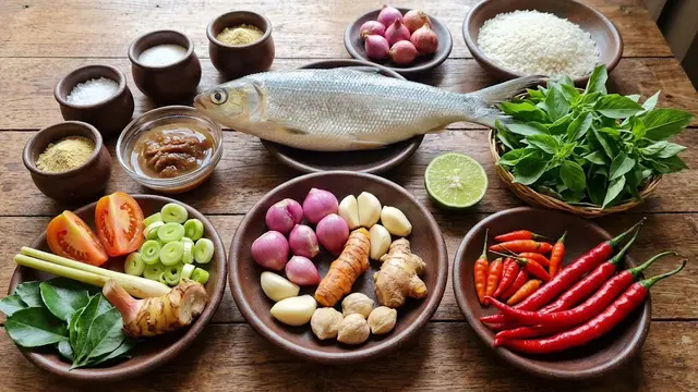 Resep Ikan Bandeng Kuah Kuning Kemangi
