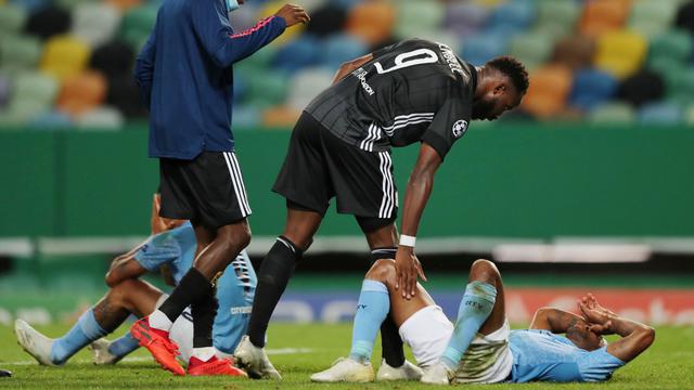 Reaksi Pemain Manchester City Usai Peluit Panjang Laga Melawan Lyon Berbunyi