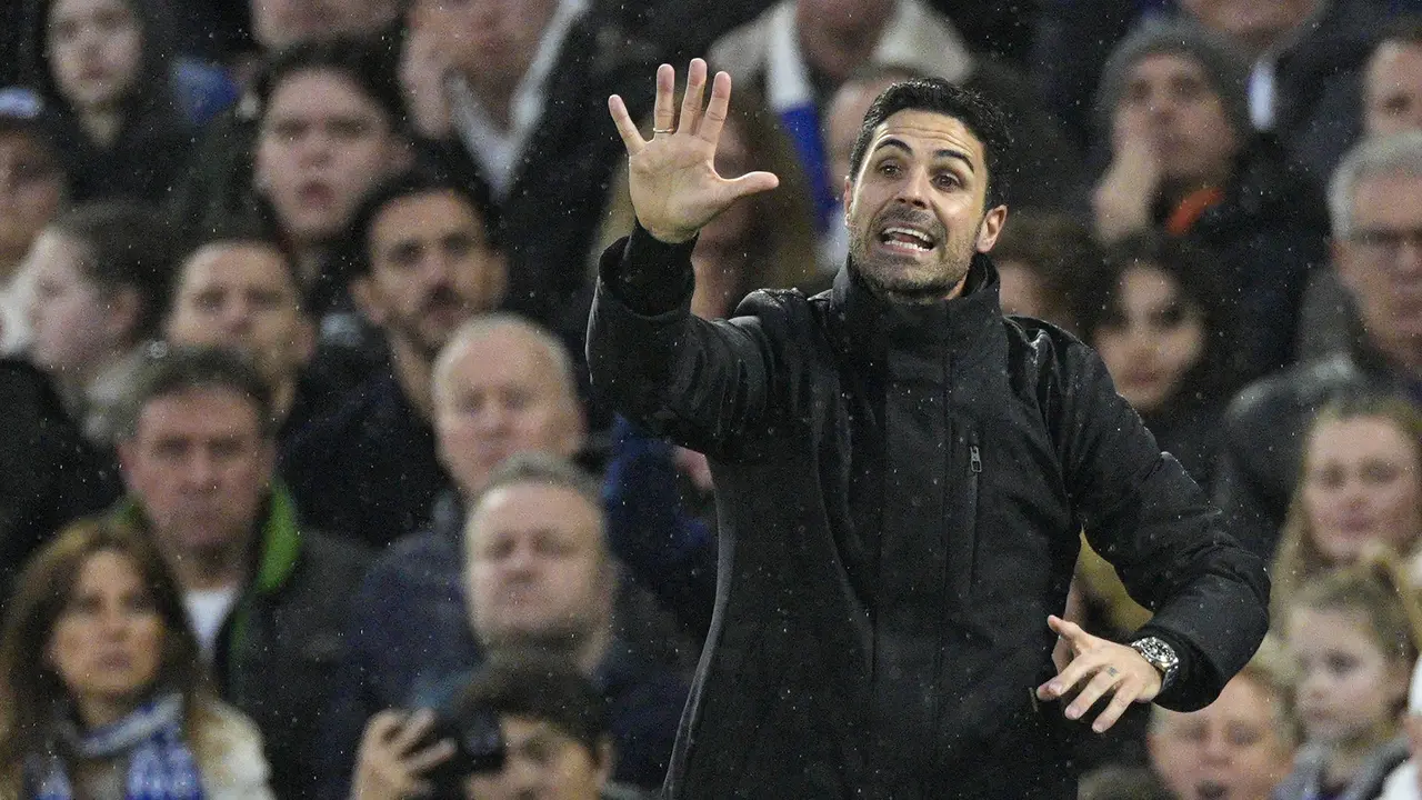 Mikel Arteta - Brighton and Hove Albion vs Arsenal