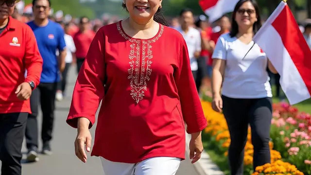 13 Ide Outfit Jalan Sehat HUT RI yang Penuh Semangat Nasionalisme, Tampil Gaya