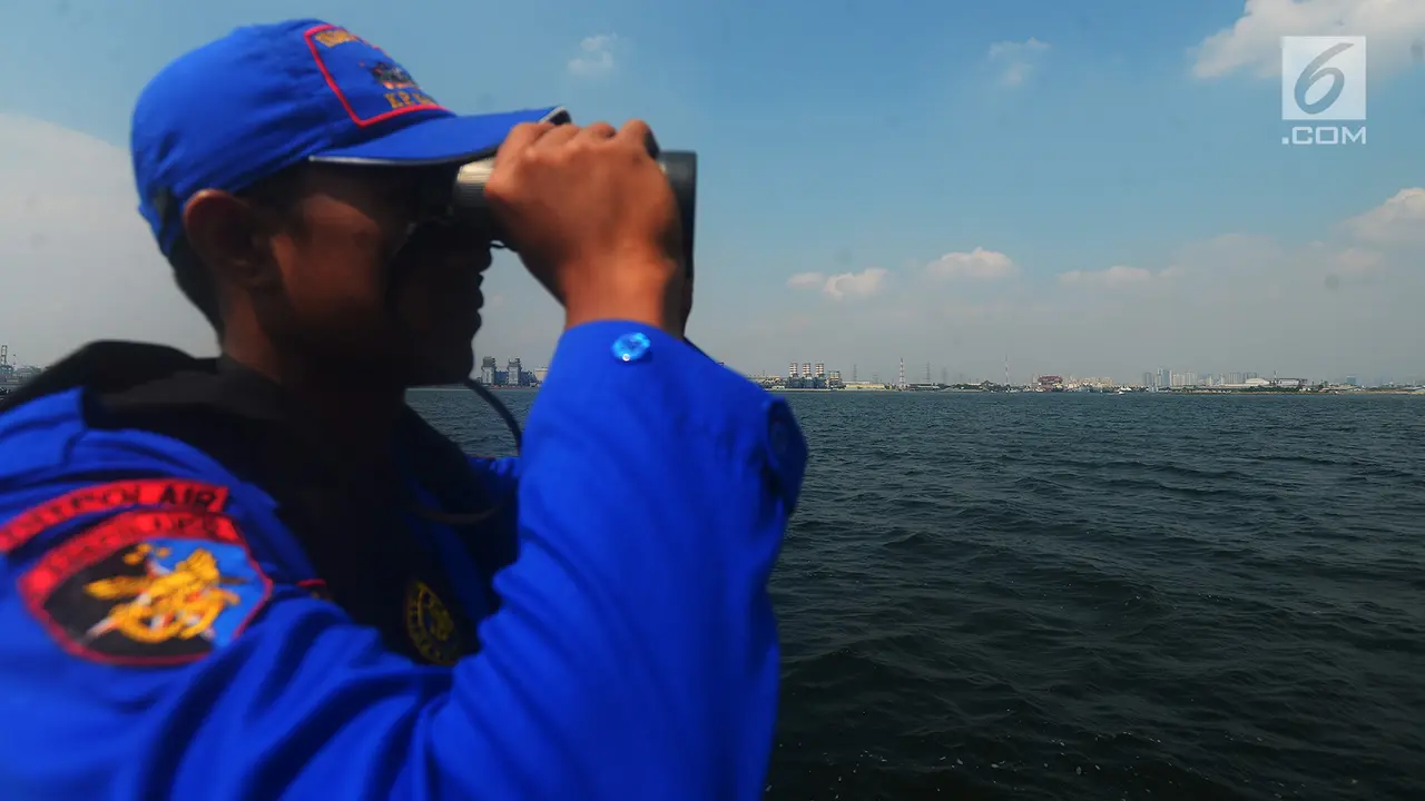 Ditpolair Sisir Perairan Ancol Buru Buaya 3 Meter