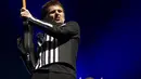 Muse akan memainkan sejumlah pertunjukan pada April tahun depan dalam tur dunia bertajuk ‘Drones’ tersebut. (Bintang/EPA)