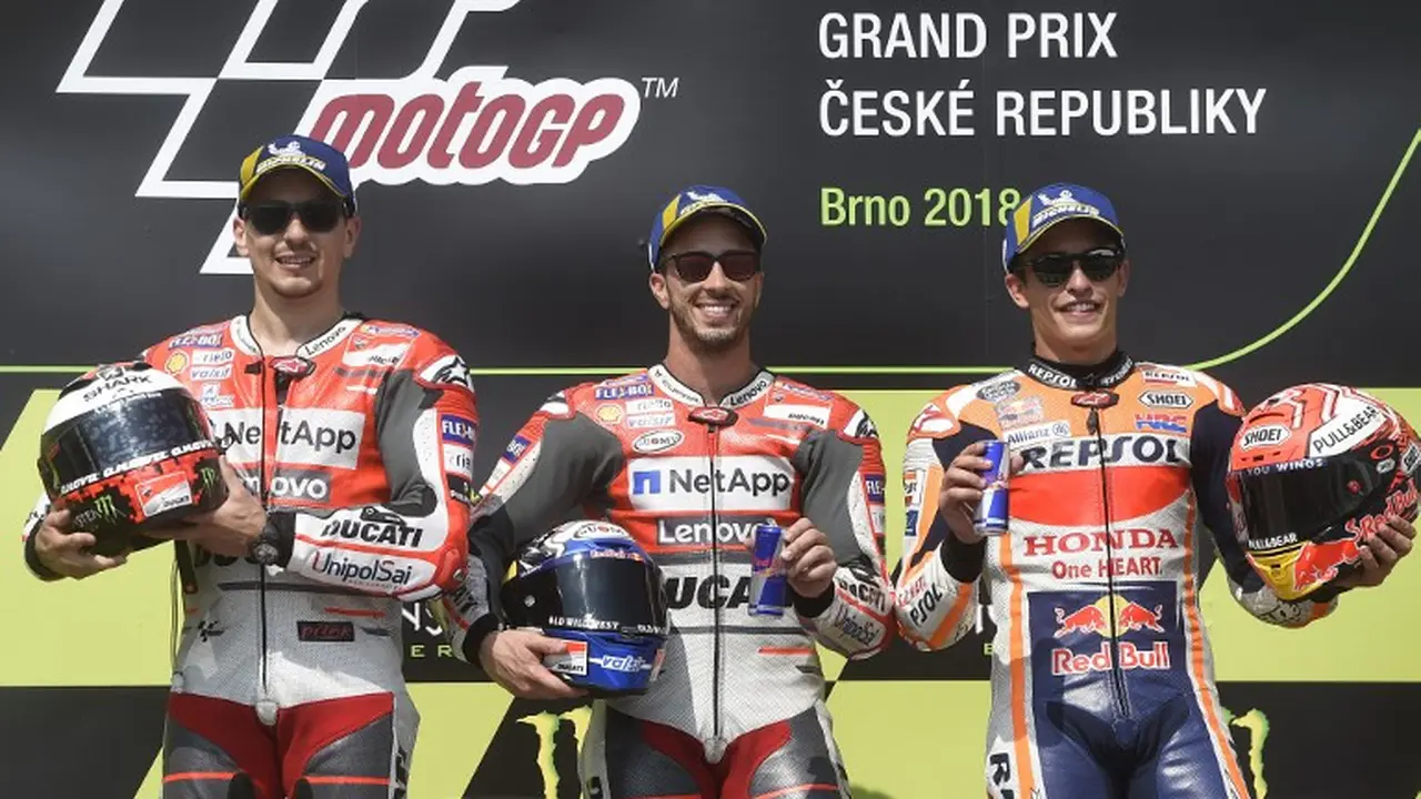Jorge Lorenzo, Andrea Dovizio, Marc Marquez