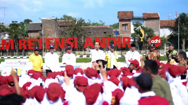 Presiden Jokowi Resmikan 3 Infrastruktur Pengendali Banjir Sungai Citarum