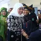 Gubernur Jatim Khofifah Indar Parawansa, saat  pelantikan PCI Muslimat NU Hongkong - Macau. (Istimewa).