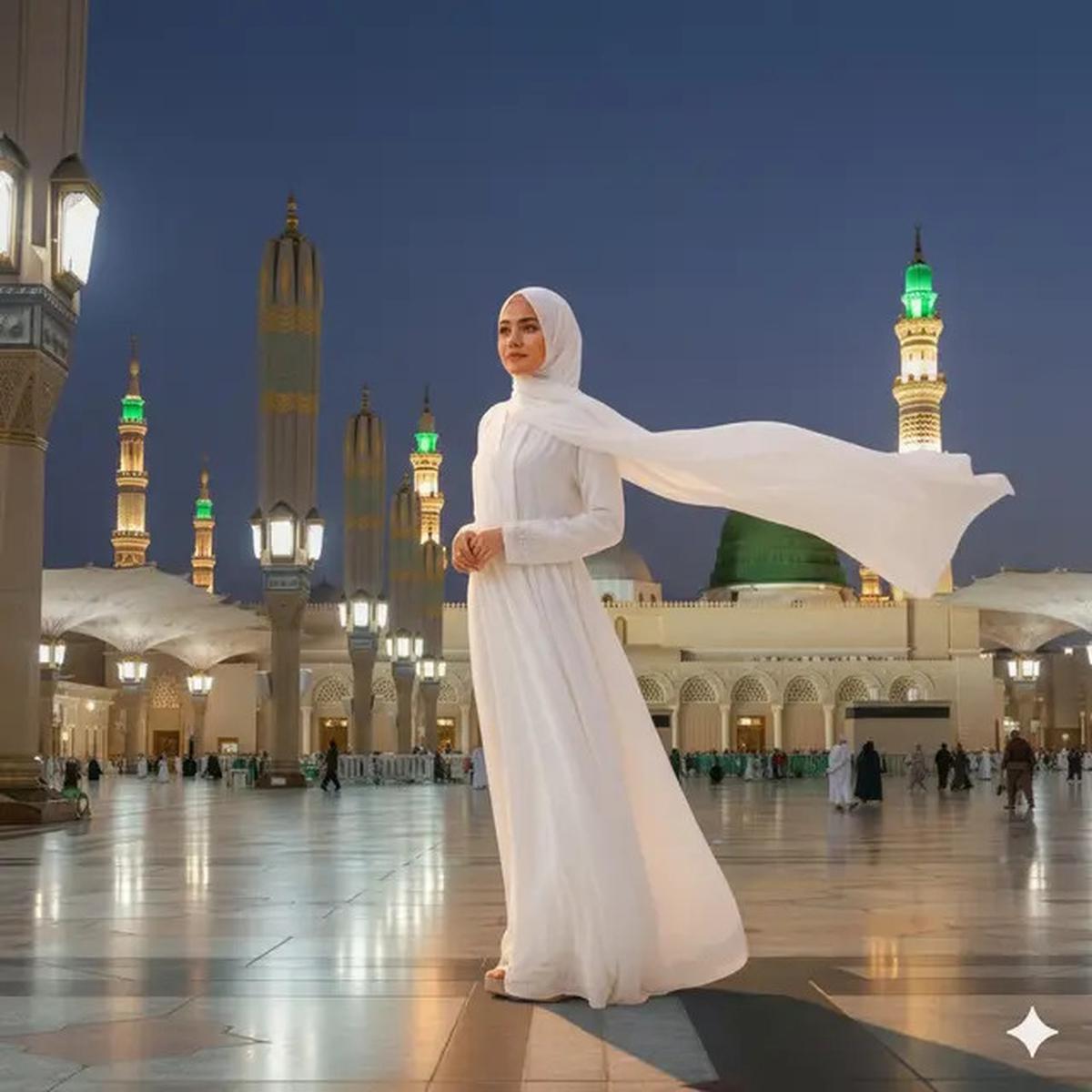 7 Cara Edit Foto Seolah Sedang Ibadah di Tanah Suci Pakai Gemini AI, Bisa Jadi Doa