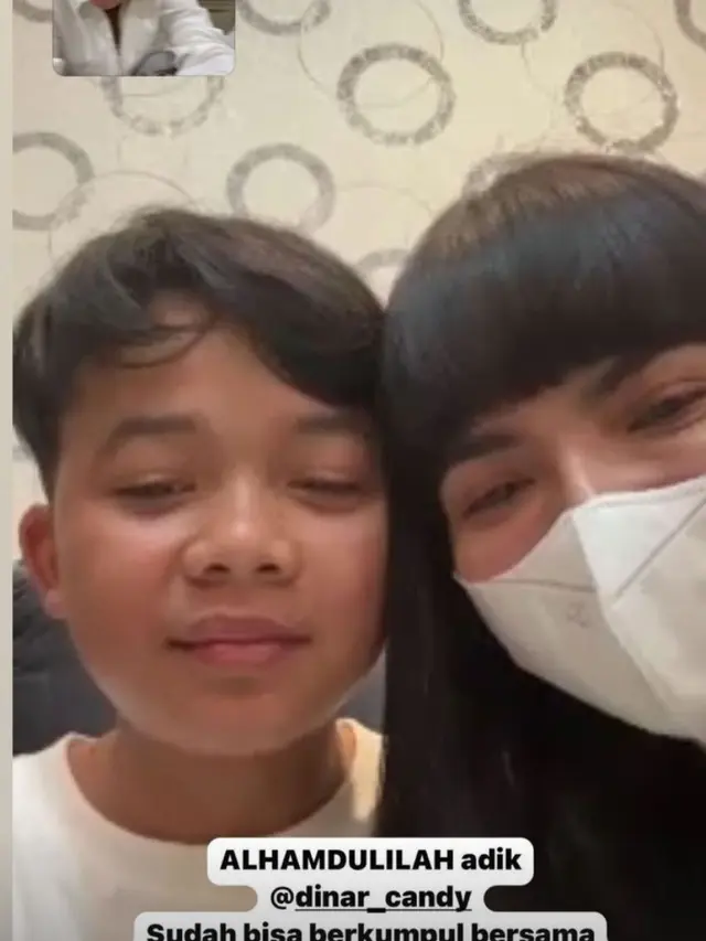 Unggahan Fitri Salhuteru soal adik Dinar Candy. (Foto: Dok. Instagram @dinar_candy)