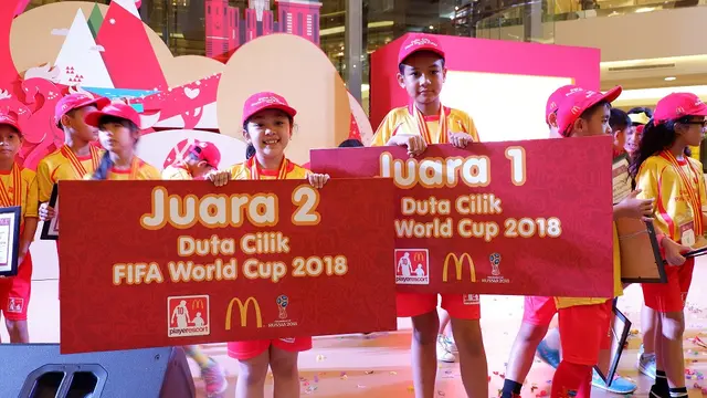 Pemenang Duta Cilik 2018 FIFA World Cup