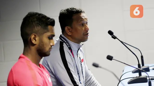 Jumpa Pers Singapura Vs Timnas indonesia