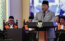 VIDEO: Pidato Sangar Prabowo Kepalkan Dua Tangan di Podium, Beri Pesan Tegas ke Hakim Bikin Merinding