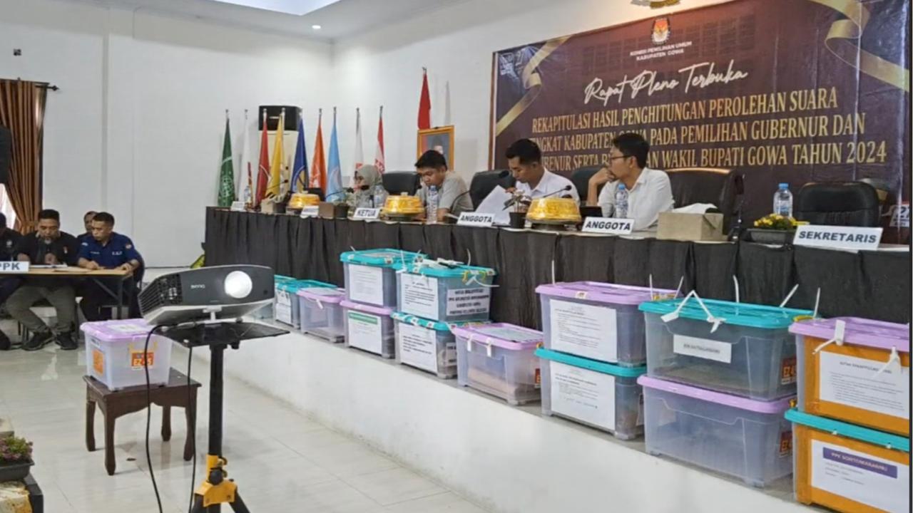 Hasil Rekapitulasi Pilkada Gowa, Adik Kabaharkam Fadil Imran Tumbangkan Eks Wakil Ketua MPR