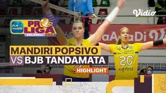 Berita video highlights laga Final Four Proliga 2022 antara Jakarta Mandiri Popsivo Polwan melawan Bandung BJB Tandamata, Sabtu (19/3/2022) siang hari WIB.