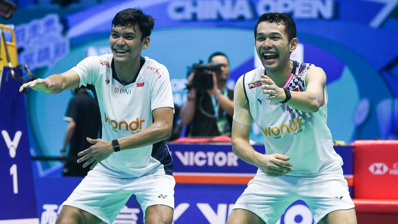 FOTO: Fajar/Fikri Persembahkan Satu-Satunya Gelar untuk Indonesia di China Open 2025