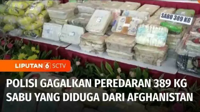 VIDEO: Aksi Polisi di Cengkareng Berhasil Gagalkan Peredaran 389 Kg Sabu!
