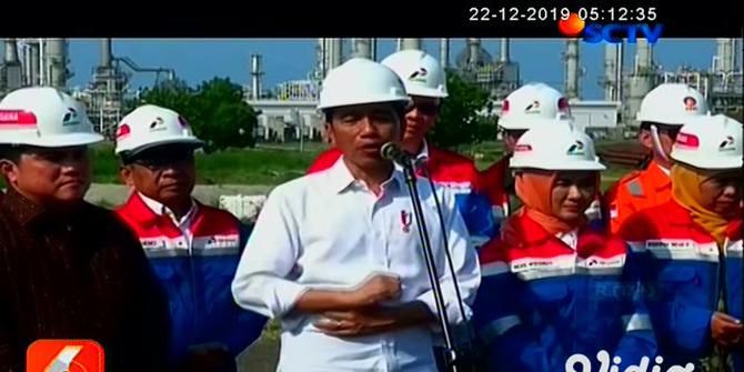 VIDEO: Presiden Jokowi Kunjungi Industri Petrokimia di Tuban