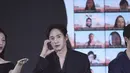Park Sung Hoon Queen of Tears di konferensi pers yang digelar Kamis (7/3/2024). [Foto: Netflix]